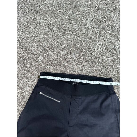Athleta Mod Trekki Crop Ankle Slim Leg Pants Black Zippers Stretch Gorpcore 2 - Picture 7 of 11